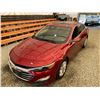 Image 4 : PARKSVILLE - 2019 CHEVROLET MALIBU RED 94569 KMS - D223102