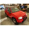 Image 10 : PARKSVILLE - 1999 SUZUKI VITARA RED  419546KMS - P102348