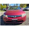 Image 3 : DUNCAN - 2006 HONDA CIVIC  RED 329979 KMS - D808190