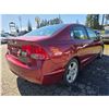 Image 9 : DUNCAN - 2006 HONDA CIVIC  RED 329979 KMS - D808190