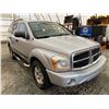 Image 9 : PARKSVILLE - 2006 DODGE DURANGO GRAY 186490 KMS - B111408