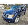 Image 2 : DUNCAN - 2008 NISSAN PATHFINDER BLUE 206004 KMS - J656199