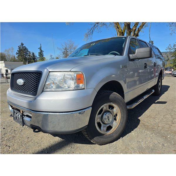 DUNCAN - 2006 FORD F-150 SILVER  244683 KMS - DA86771