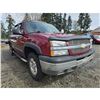 Image 5 : DUNCAN - 2004 CHEVROLET AVALANCHE RED 399265 KMS - D323046