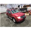 Image 10 : PARKSVILLE - 2008 FORD ESCAPE, RED, 300656 KMS, FRONT WHEEL DRIVE. - DB11634
