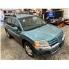 Image 10 : PARKSVILLE - 2004 MITSUBISHI ENDEAVOR GREEN 241260 KMS - D054320