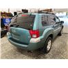 Image 15 : PARKSVILLE - 2004 MITSUBISHI ENDEAVOR GREEN 241260 KMS - D054320