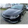 Image 2 : PARKSVILLE - 2015 CHRYSLER 200 BLACK 149539 KMS - B511092