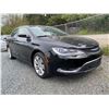 Image 6 : PARKSVILLE - 2015 CHRYSLER 200 BLACK 149539 KMS - B511092