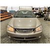 Image 6 : PARKSVILLE - 2005 KIA SPECTRA BROWN 195611 KMS "NO RESERVE" - D095934