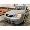 Image 2 : PARKSVILLE - 2005 CHEVROLET OPTRA GREY 116807 KMS - B105568