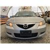 Image 5 : PARKSVILLE - 2008 MAZDA MAZDA3 GRAY 184169 KMS - D853348