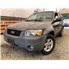 Image 1 : PARKSVILLE - 2005 FORD ESCAPE GREY 260120 KMS - BA91288