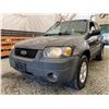 Image 2 : PARKSVILLE - 2005 FORD ESCAPE GREY 260120 KMS - BA91288