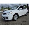 Image 2 : DUNCAN - 2012 NISSAN VERSA WHITE  165341KMS - J368666