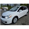 Image 3 : DUNCAN - 2012 NISSAN VERSA WHITE  165341KMS - J368666