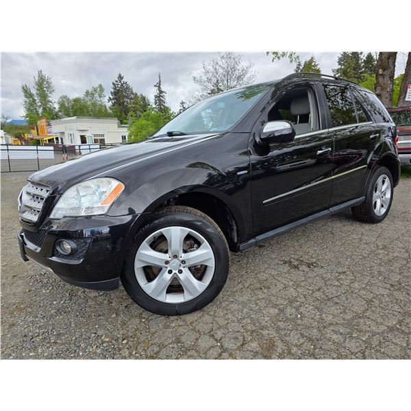 DUNCAN - 2010 MERCEDES-BENZ M-CLASS BLACK 190607 KMS - J571658