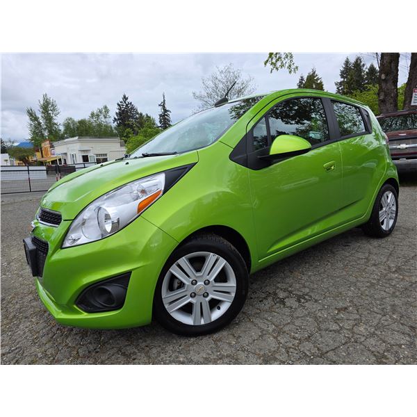 DUNCAN - 2015 CHEVROLET SPARK GREEN  78747 KMS - D734271