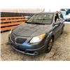 Image 3 : PARKSVILLE - 2006 PONTIAC VIBE BLUE 290520 KMS - B401857