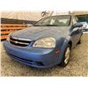Image 2 : PARKSVILLE - 2004 CHEVROLET OPTRA BLUE 196184 KMS - B960261