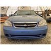 Image 5 : PARKSVILLE - 2004 CHEVROLET OPTRA BLUE 196184 KMS - B960261