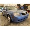Image 8 : PARKSVILLE - 2004 CHEVROLET OPTRA BLUE 196184 KMS - B960261