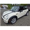 Image 3 : DUNCAN - 2006 MINI COOPER WHITE  195936KMS - JK71048