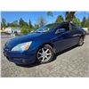 Image 1 : DUNCAN - 2003 HONDA ACCORD BLUE  330130 KMS - D801460