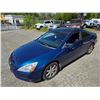 Image 4 : DUNCAN - 2003 HONDA ACCORD BLUE  330130 KMS - D801460