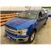 Image 4 : PARKSVILLE - 2018 FORD F-150 BLUE 100044 KMS - DD89880