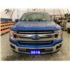 Image 6 : PARKSVILLE - 2018 FORD F-150 BLUE 100044 KMS - DD89880