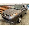 Image 3 : PARKSVILLE - 2007 HYUNDAI VERACRUZ GOLD 303247 KMS - P015362