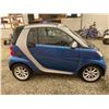 Image 12 : PARKSVILLE - 2009 SMART FORTWO BLUE 193698 KMS - D249481