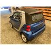 Image 22 : PARKSVILLE - 2009 SMART FORTWO BLUE 193698 KMS - D249481