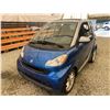 Image 3 : PARKSVILLE - 2009 SMART FORTWO BLUE 193698 KMS - D249481