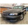 Image 1 : PARKSVILLE - 2003 CHEVROLET IMPALA BLACK 272659 KMS - P199321