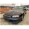 Image 3 : PARKSVILLE - 2003 CHEVROLET IMPALA BLACK 272659 KMS - P199321