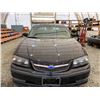Image 6 : PARKSVILLE - 2003 CHEVROLET IMPALA BLACK 272659 KMS - P199321