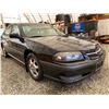 Image 8 : PARKSVILLE - 2003 CHEVROLET IMPALA BLACK 272659 KMS - P199321