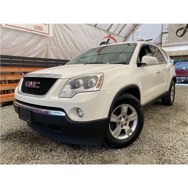 PARKSVILLE - 2012 GMC ACADIA WHITE 200757 KMS - P352526