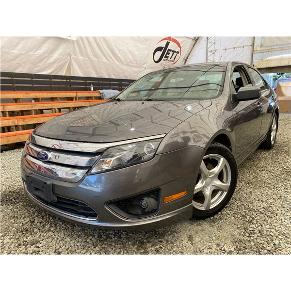 PARKSVILLE - 2011 FORD FUSION GREY 188576 KMS - D240201