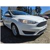 Image 5 : DUNCAN - 2017 FORD FOCUS WHITE 154252 KMS - D297212