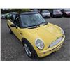 Image 6 : DUNCAN - 2003 MINI COOPER YELLOW 178035 KMS - PE15068