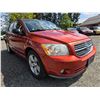 Image 5 : DUNCAN - 2010 DODGE CALIBER ORANGE 203092 KMS - J605825