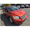 Image 6 : DUNCAN - 2010 DODGE CALIBER ORANGE 203092 KMS - J605825