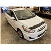 Image 10 : PARKSVILLE - 2013 HYUNDAI ACCENT WHITE 127859 KMS - D435249