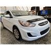 Image 8 : PARKSVILLE - 2013 HYUNDAI ACCENT WHITE 127859 KMS - D435249