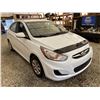 Image 9 : PARKSVILLE - 2013 HYUNDAI ACCENT WHITE 127859 KMS - D435249