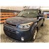 Image 3 : PARKSVILLE - 2015 KIA SOUL BLUE 116360 KMS - D194556