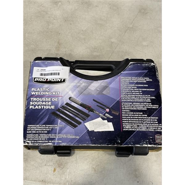 NEW PRO POINT PLASTIC WELDING KIT